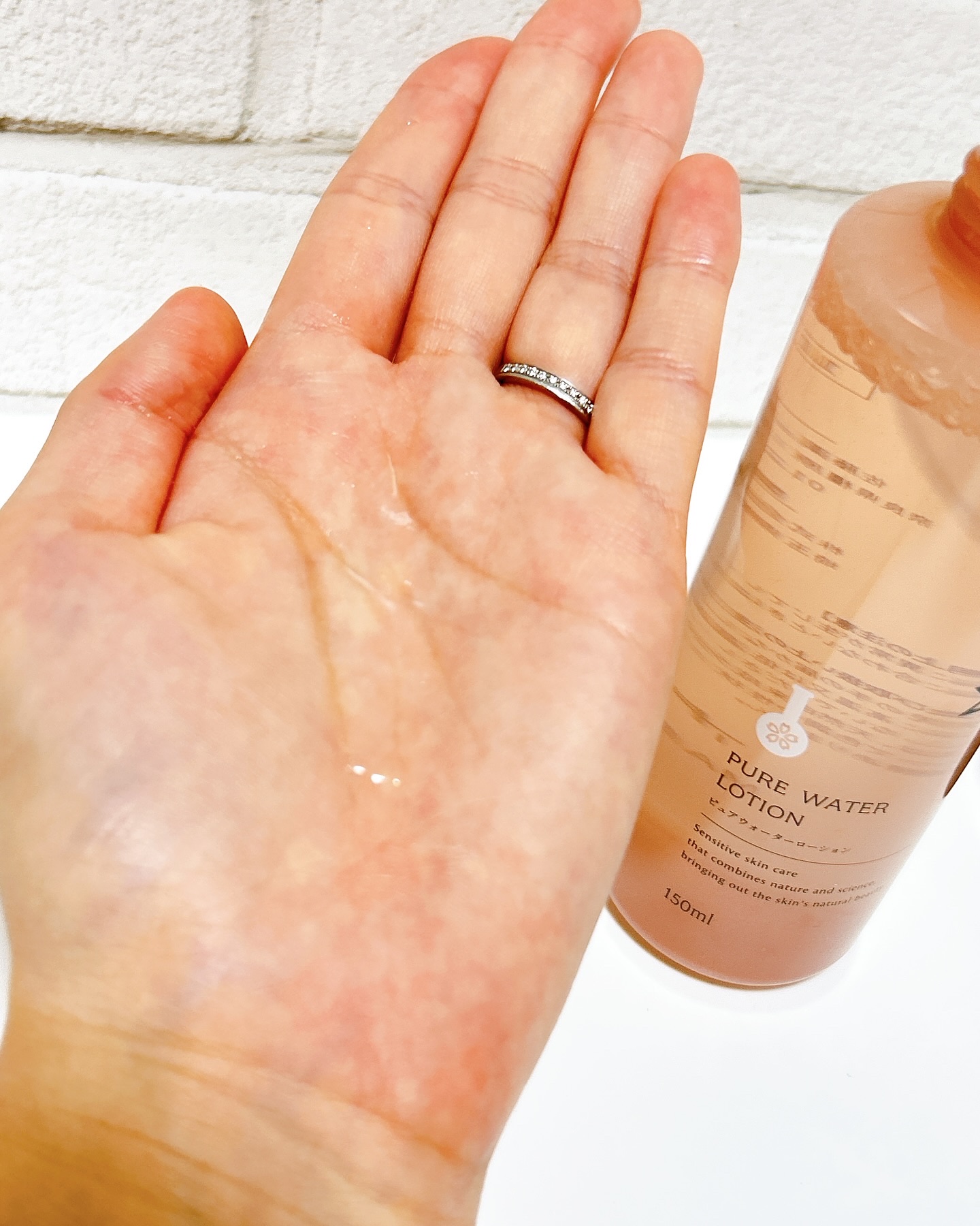 メディメリー　ピュアウォーターローション/MEDIMERRY/化粧水を使ったクチコミ（3枚目）