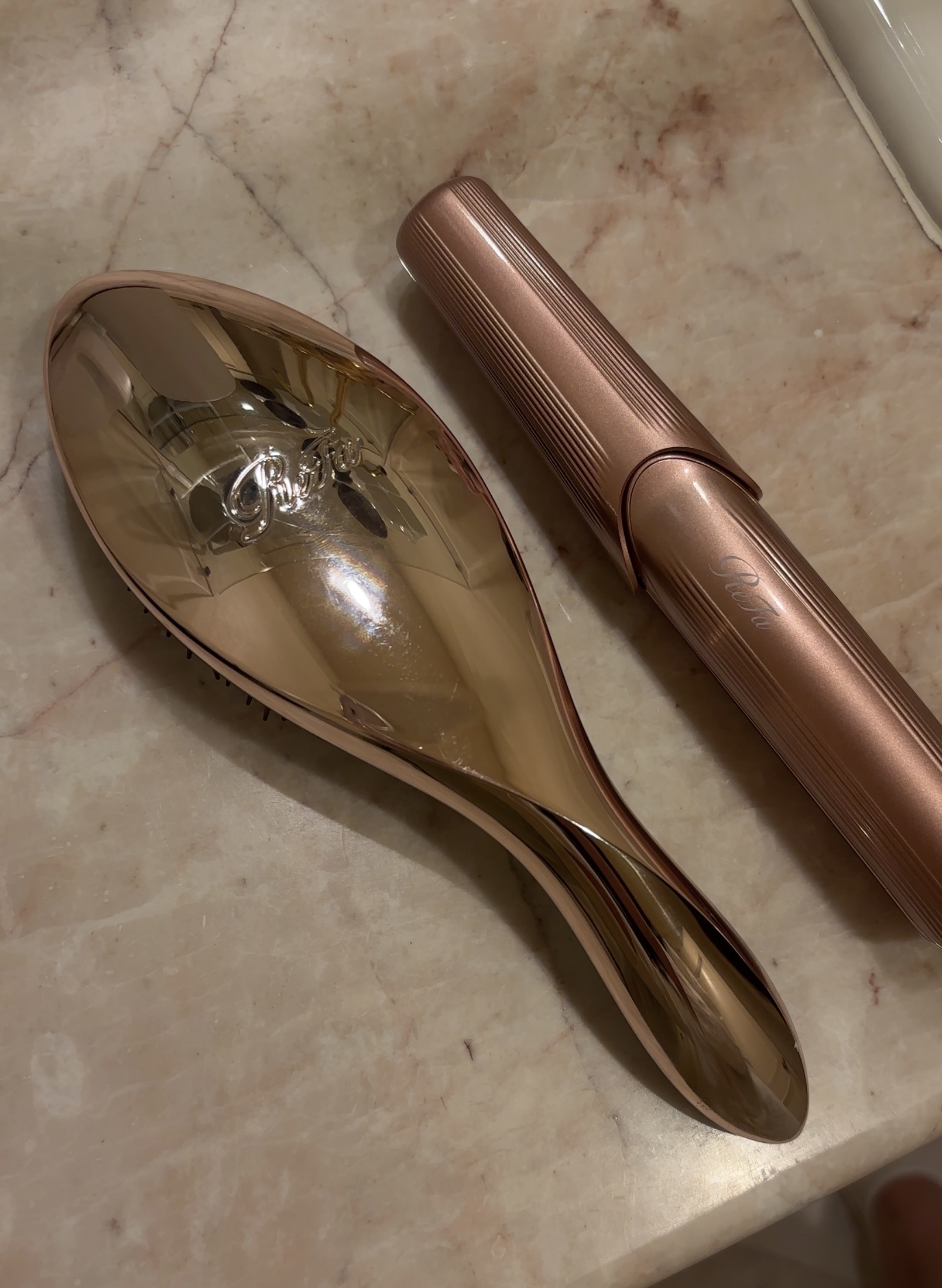 専用 美品 refa リファ フィンガーアイロン ローズゴールド ピンク