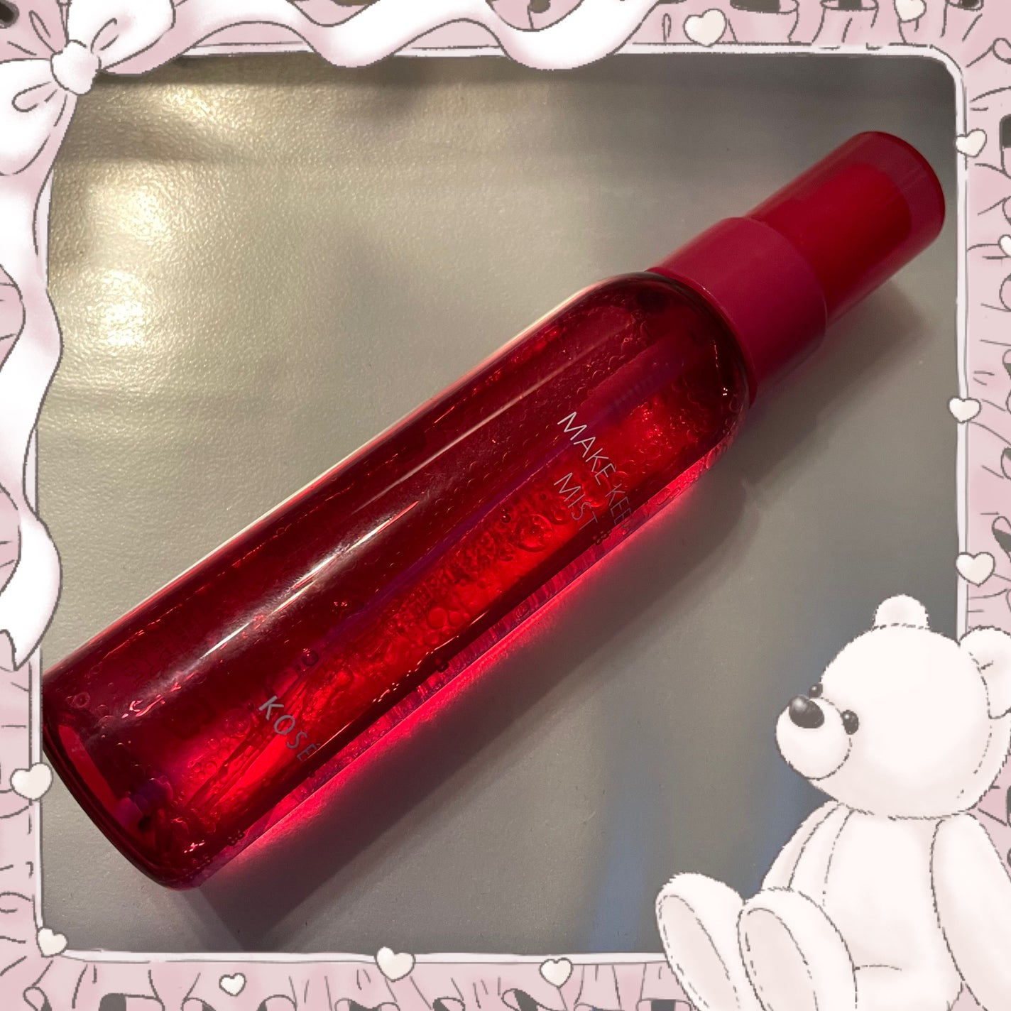 メイク キープ ミストEX +/コーセーコスメニエンス/ミスト状化粧水を使ったクチコミ(1枚目)