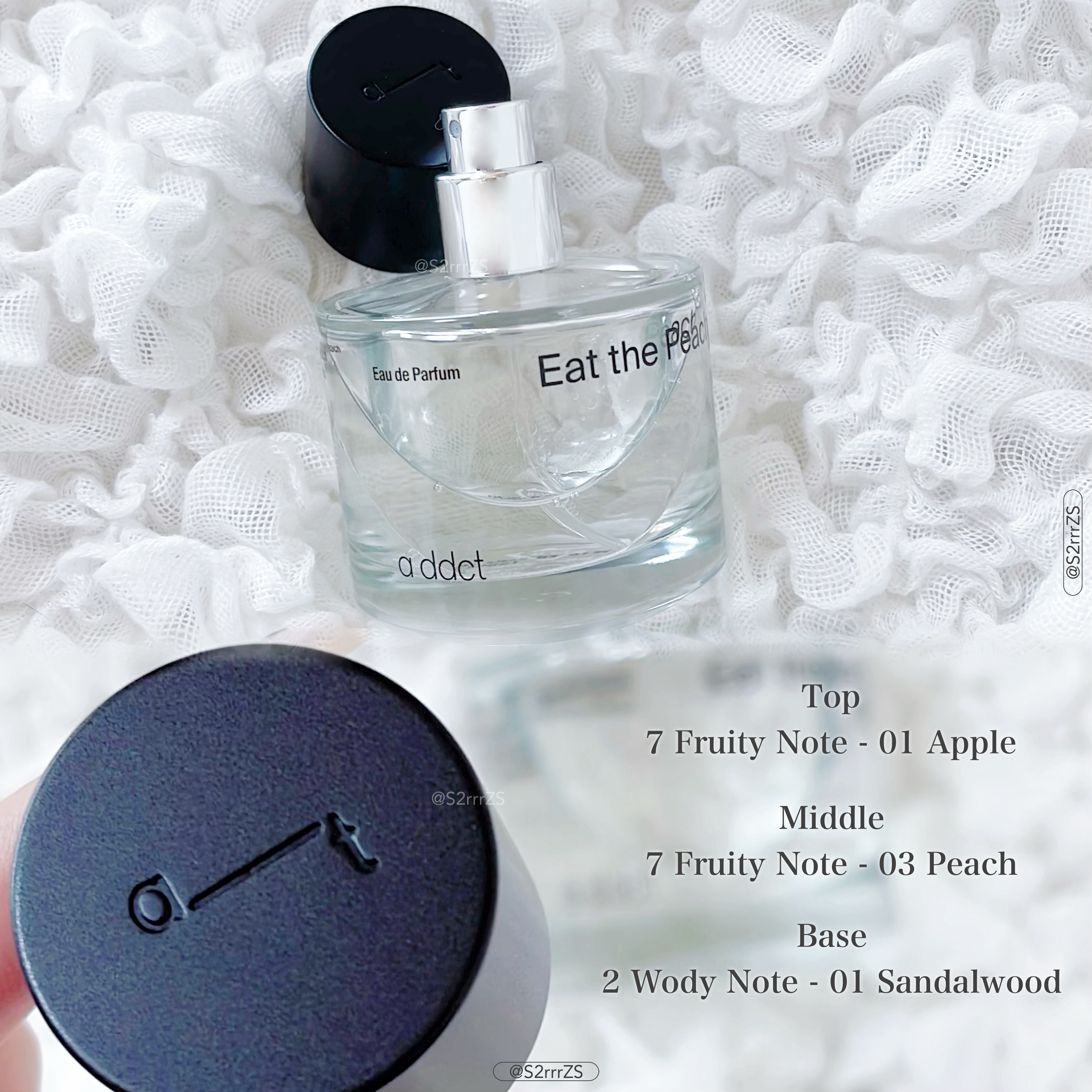 オードパフューム イートザピーチ/Addct/香水(レディース)を使ったクチコミ（2枚目）