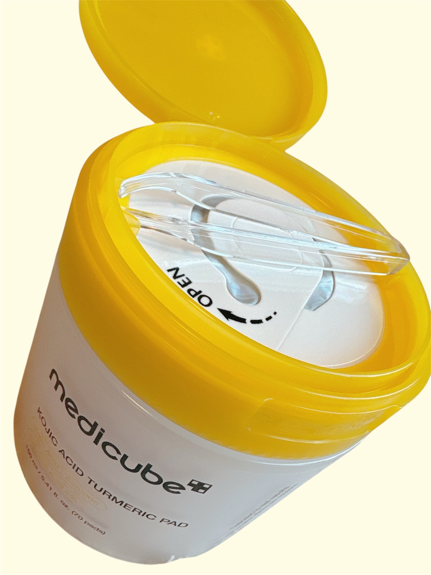 コジック酸 ターメリック ビタトナーパッド/MEDICUBE/トナーパッドを使ったクチコミ（3枚目）