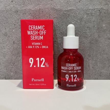 AHA 9.12 オミジャ 陶器肌 ウォッシュオフ セラム/parnell/美容液を使ったクチコミ(5枚目)
