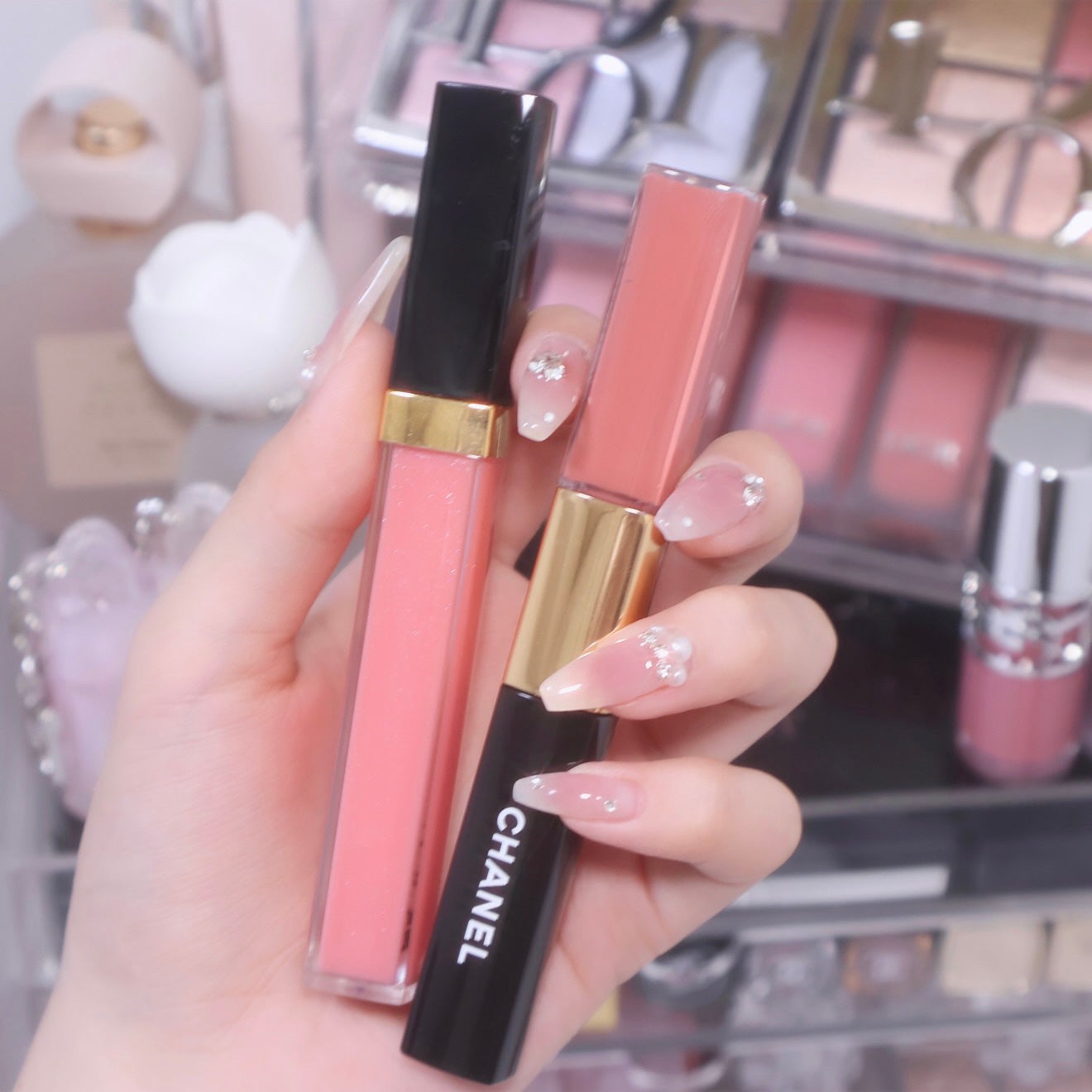 ルージュ ココ グロス/CHANEL/リップグロスを使ったクチコミ(1枚目)