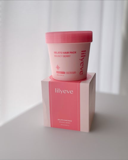 リペアターンジェラートヘアパック バウンシーベリー/リリーイブ/洗い流すヘアトリートメントを使ったクチコミ(5枚目)