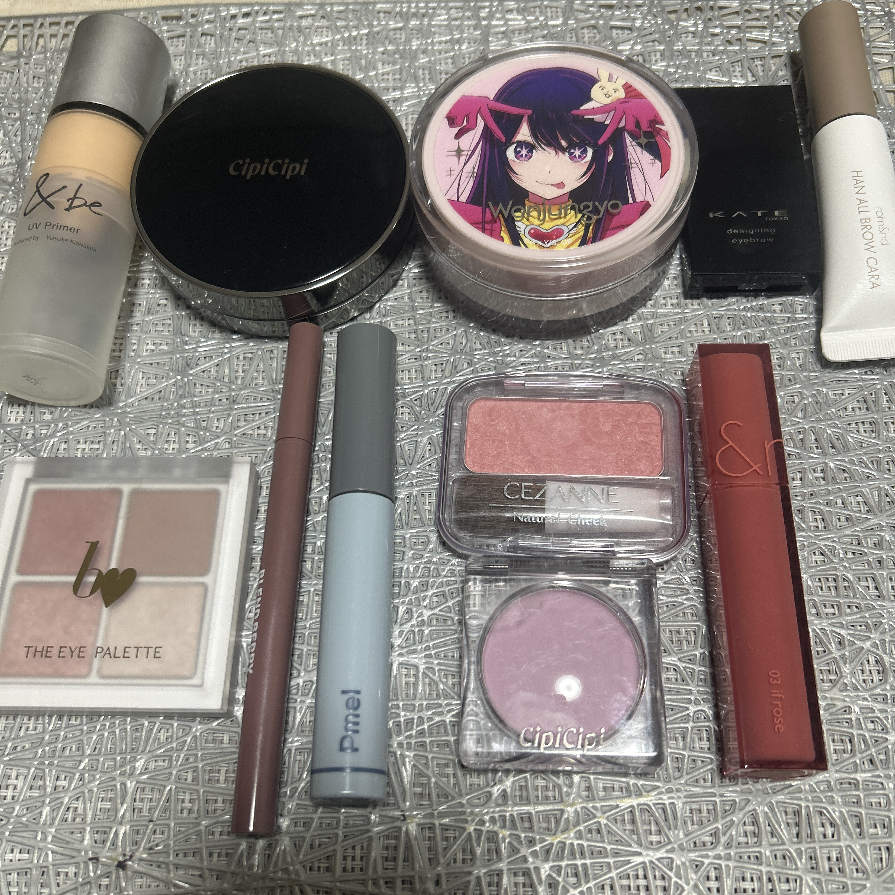 THE アイパレR/b idol/アイシャドウパレットを使ったクチコミ（1枚目）