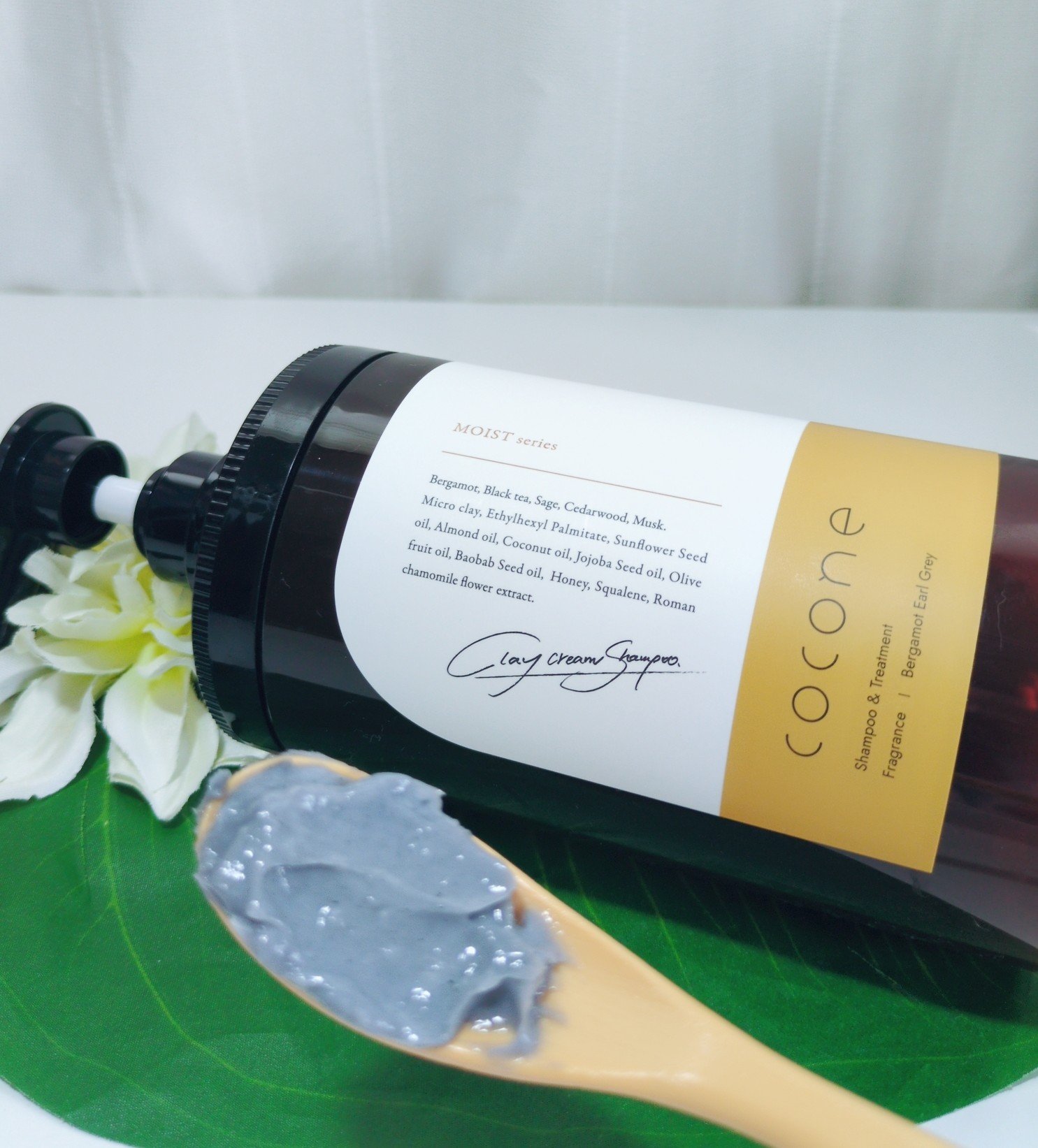 クレイクリームシャンプー（モイスト）/cocone/市販シャンプーを使ったクチコミ（1枚目）