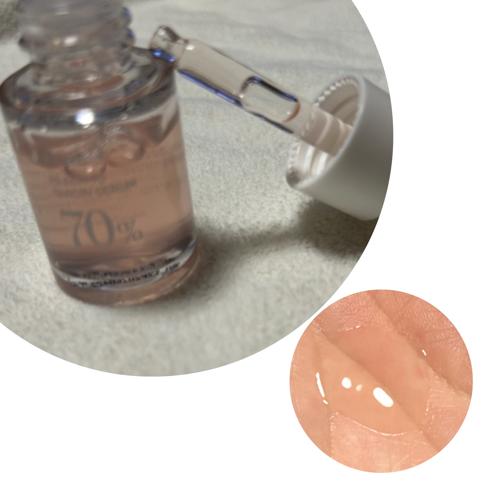 桃70%ナイアシンセラム/Anua/美容液を使ったクチコミ（2枚目）