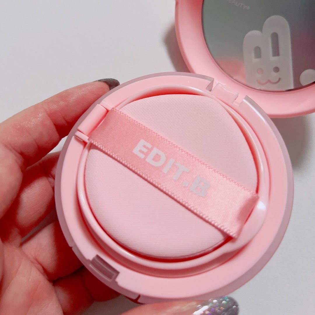 マシュマロトーンアップクッション/EDIT.B/クッションファンデーションを使ったクチコミ(3枚目)