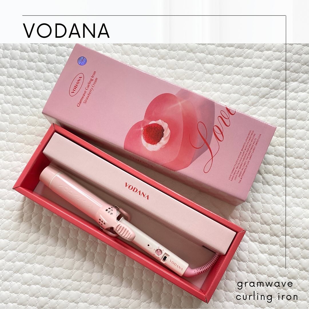 グラムウェーブ カーリングアイロン 36mm/40mm/VODANA (ボダナ)/カールアイロンを使ったクチコミ(1枚目)