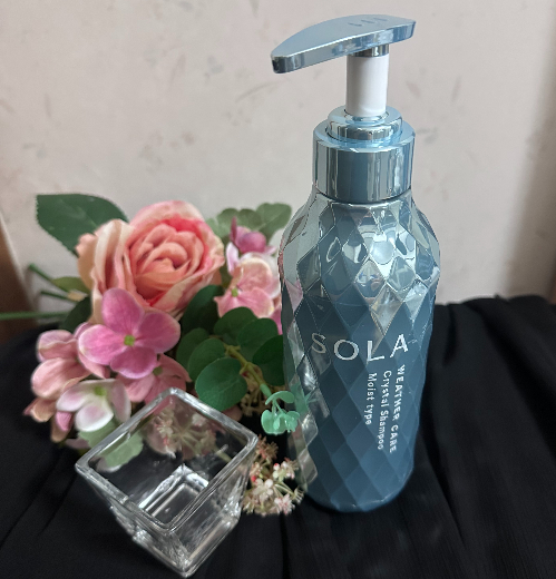 ソラ ウェザーケア クリスタル シャンプー/ヘアトリートメント モイストタイプ/SOLA WEATHER CARE/市販シャンプーを使ったクチコミ（1枚目）