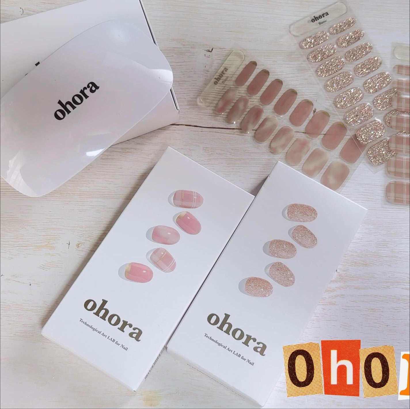 セミキュアジェルネイル(ハンド)/ohora/ネイルシールを使ったクチコミ(2枚目)