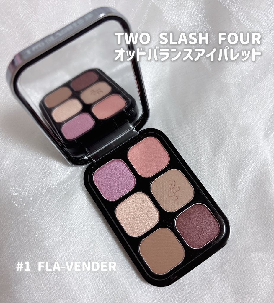 オッドバランスアイパレット/TWO SLASH FOUR/アイシャドウパレットを使ったクチコミ(1枚目)