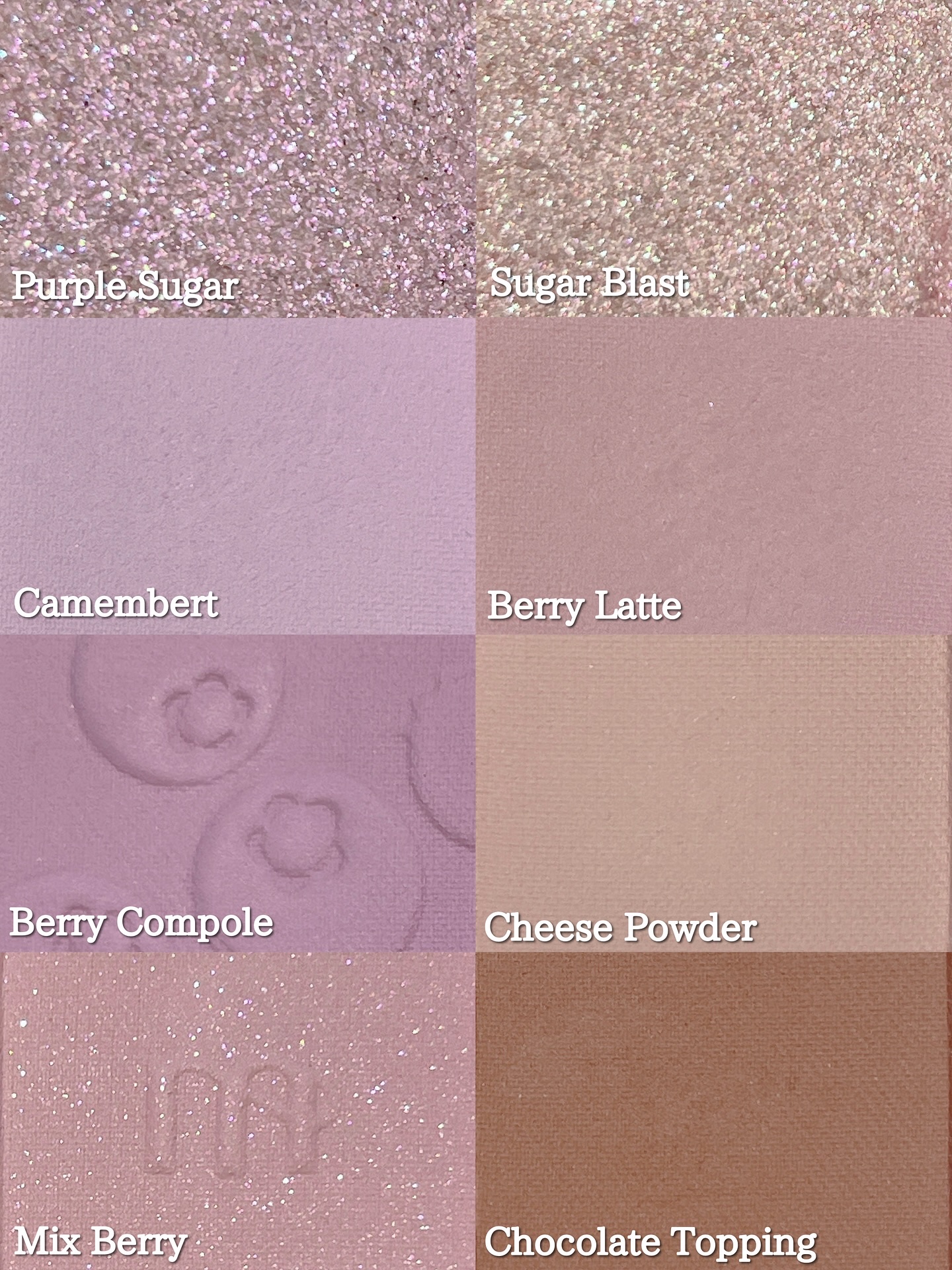 ビーマイスウィートデザートハウスパレット/Milk Touch/アイシャドウパレットを使ったクチコミ（3枚目）