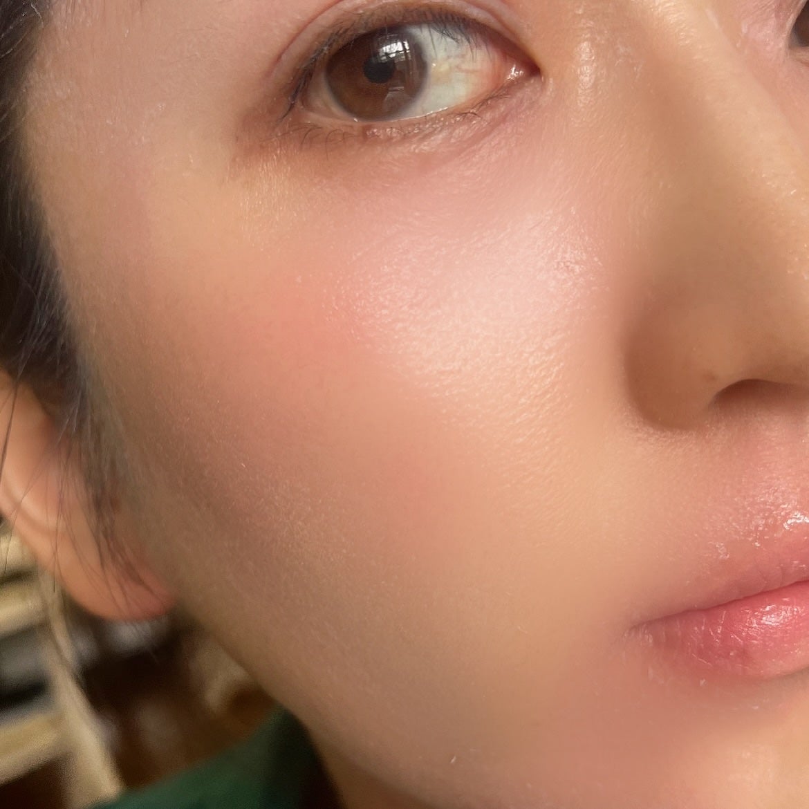 モイストアンプルブラッシャー/house of HUR/リキッドチークを使ったクチコミ(7枚目)