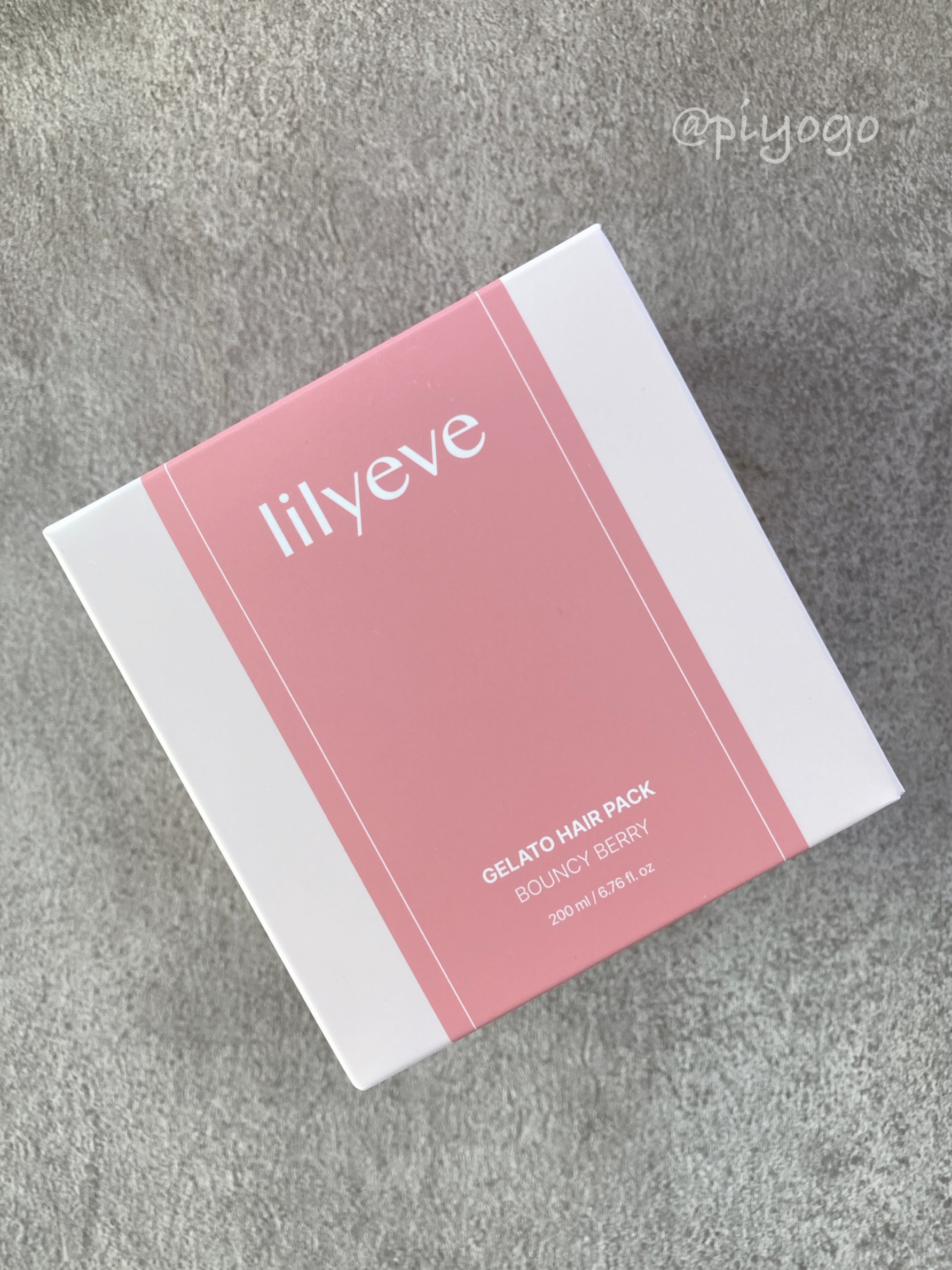 リペアターンジェラートヘアパック バウンシーベリー/リリーイブ/洗い流すヘアトリートメントを使ったクチコミ（1枚目）