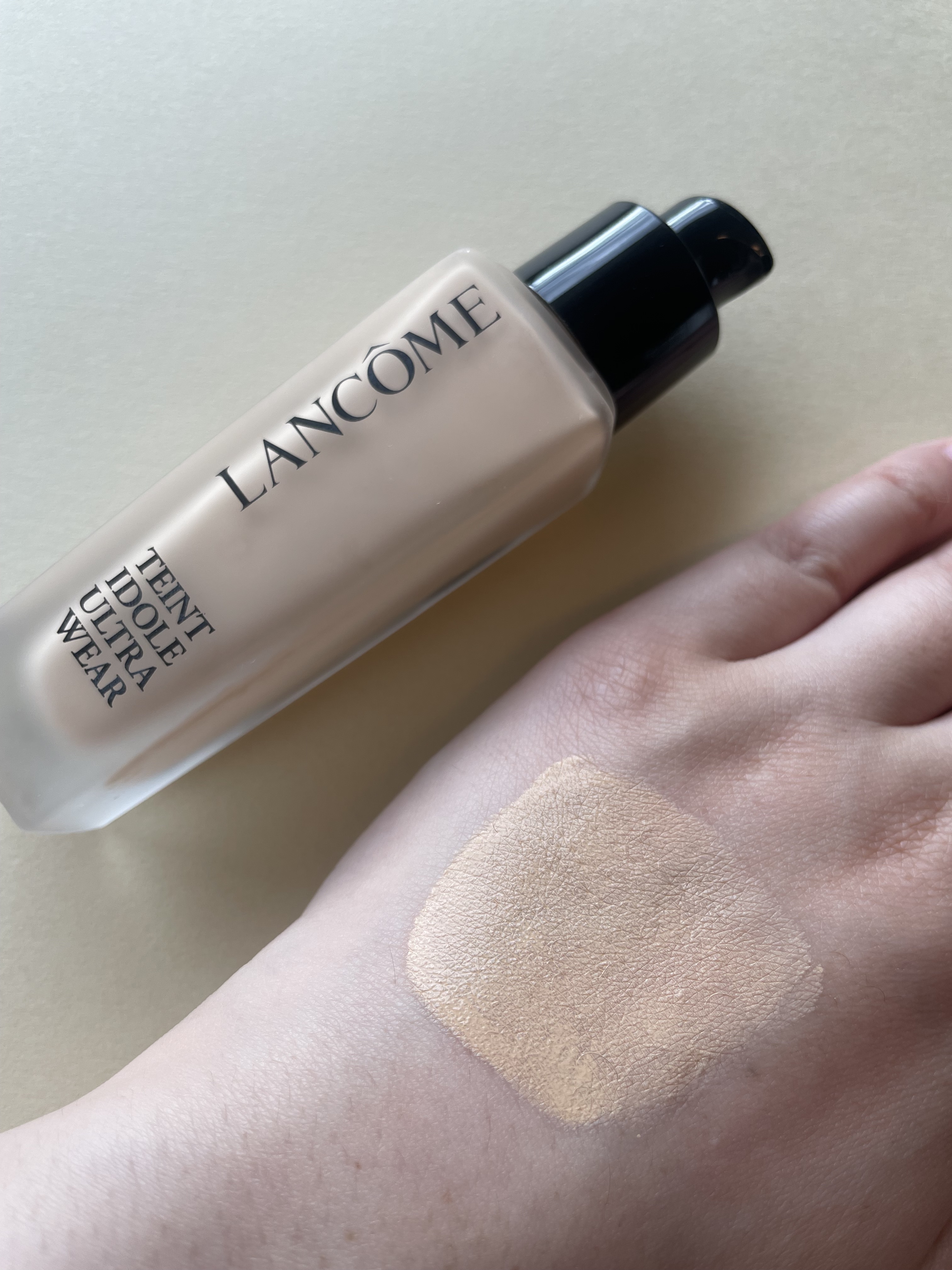 タンイドル ウルトラ ウェア リキッド N/LANCOME/リキッドファンデーションを使ったクチコミ（1枚目）