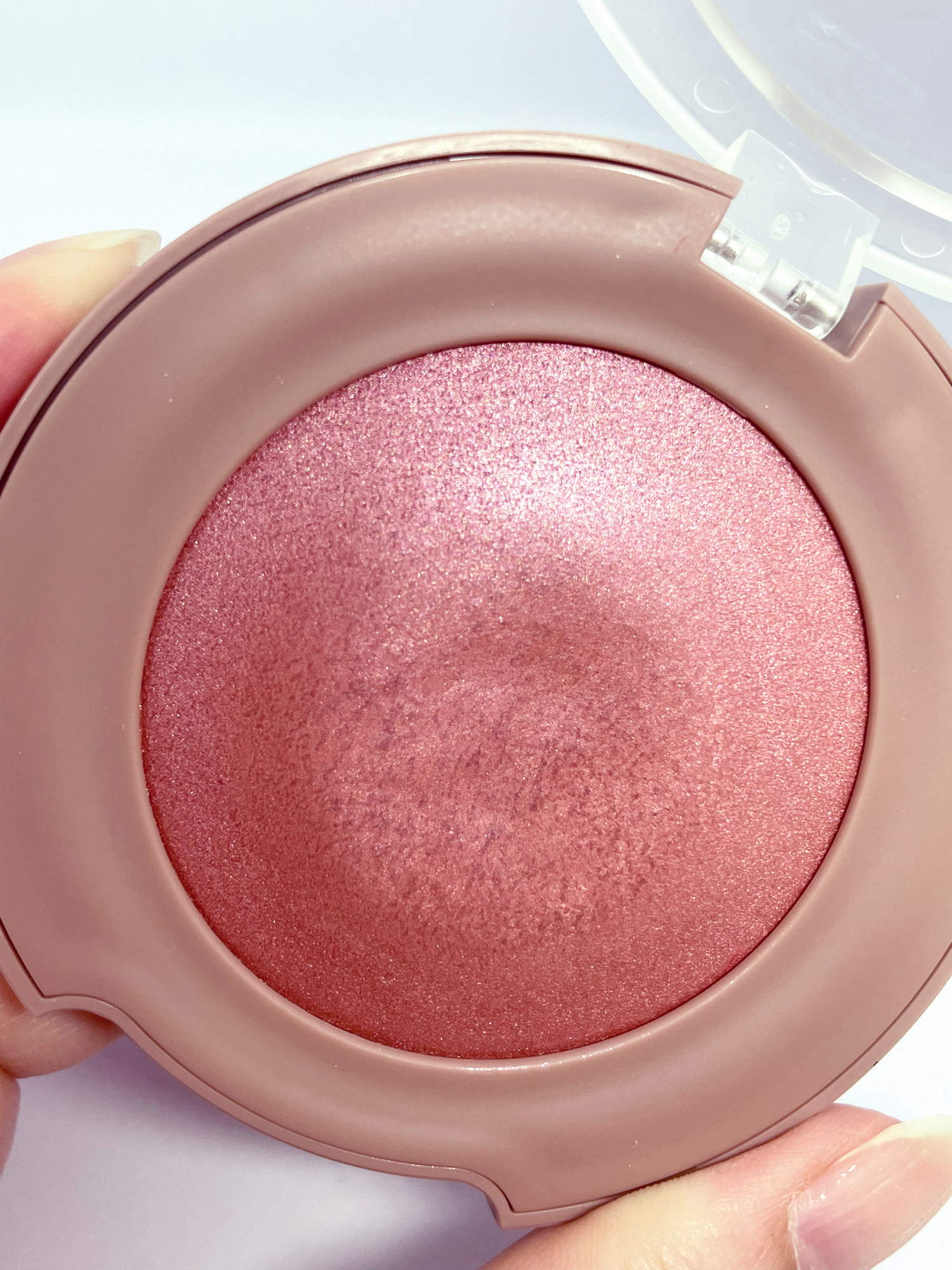 トゥルーディメンショングロウチーク G004 ベアリフレクション/hince/パウダーチークを使ったクチコミ（2枚目）