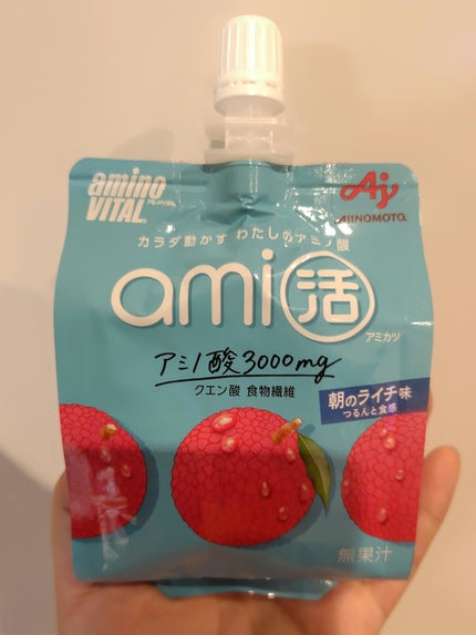 アミノバイタルami活/アミノバイタル/ゼリー飲料を使ったクチコミ(1枚目)