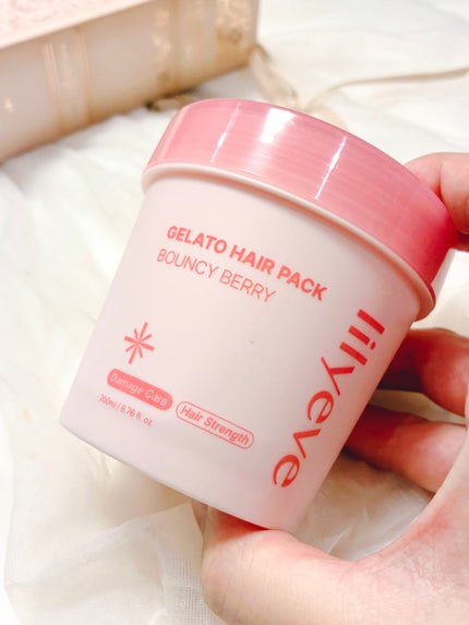 リペアターンジェラートヘアパック バウンシーベリー/リリーイブ/洗い流すヘアトリートメントを使ったクチコミ(1枚目)