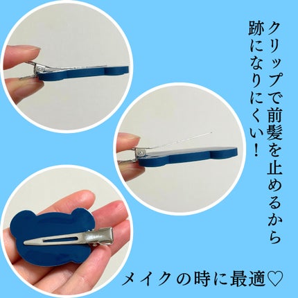 ANGEL BLUE 前髪クリップ/ANGEL BLUE/ヘアアクセサリーを使ったクチコミ(3枚目)