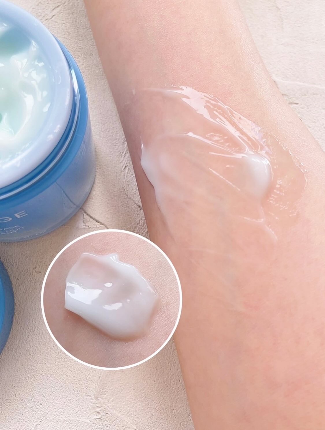 ウォータースリーピングマスク N/LANEIGE/フェイスクリームを使ったクチコミ（3枚目）