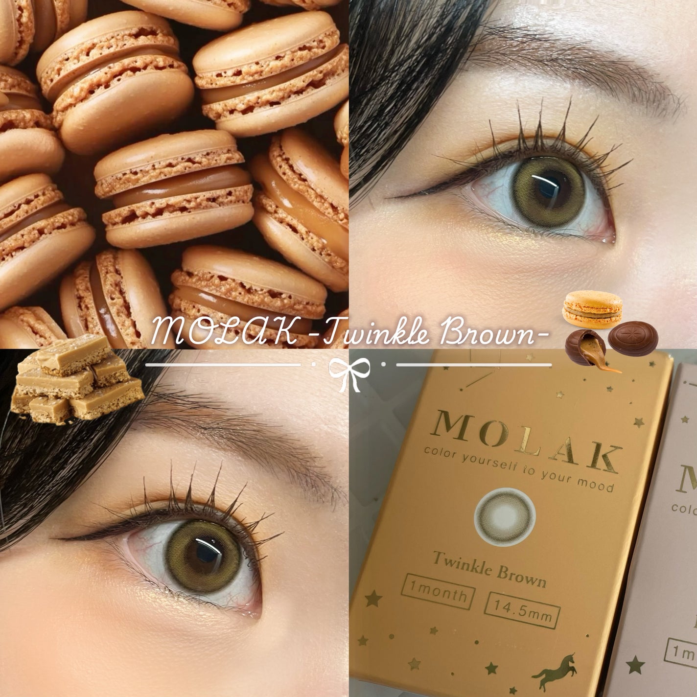 MOLAK 1month/MOLAK/1ヶ月(1MONTH)カラコンを使ったクチコミ(1枚目)