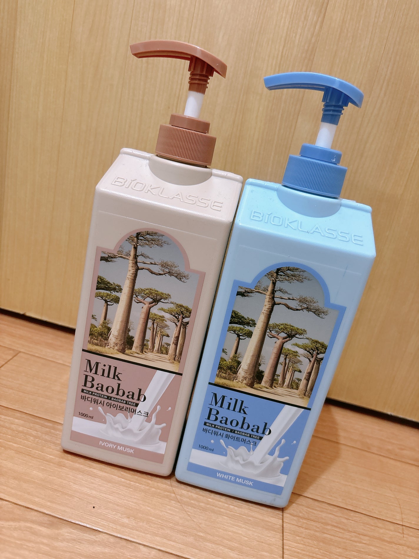 ミルクバオバブ パフュームボディウォッシュ ホワイトムスク/ミルクバオバブ/ボディソープを使ったクチコミ(1枚目)