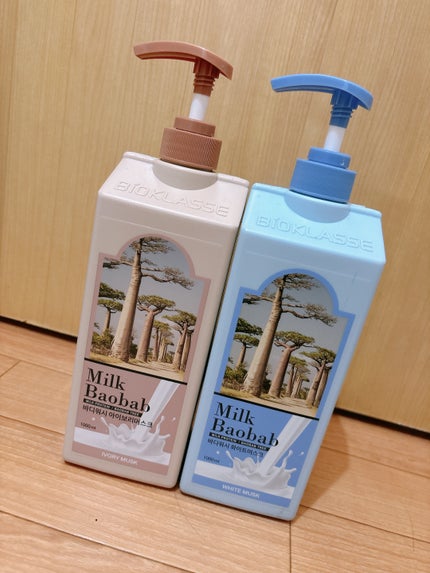 ボディウォッシュ アイボリームスク/ミルクバオバブ/ボディソープを使ったクチコミ(1枚目)