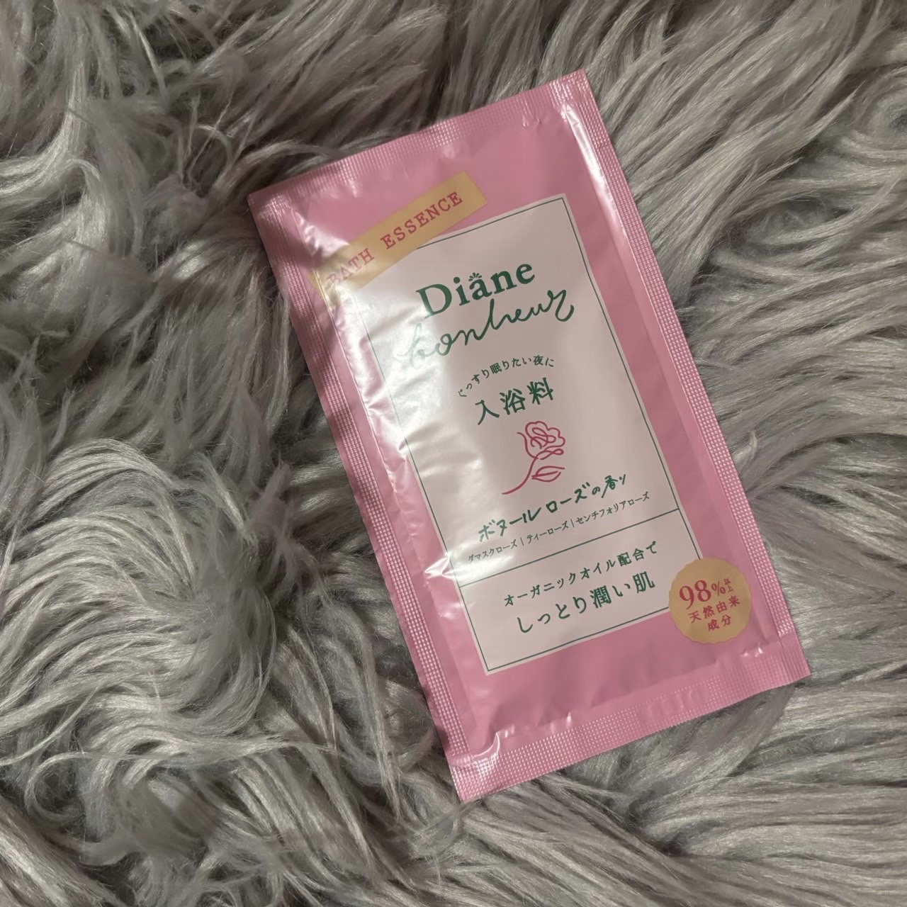 ボヌール バスエッセンス ボヌールローズの香り/ダイアン/保湿系入浴剤を使ったクチコミ（1枚目）