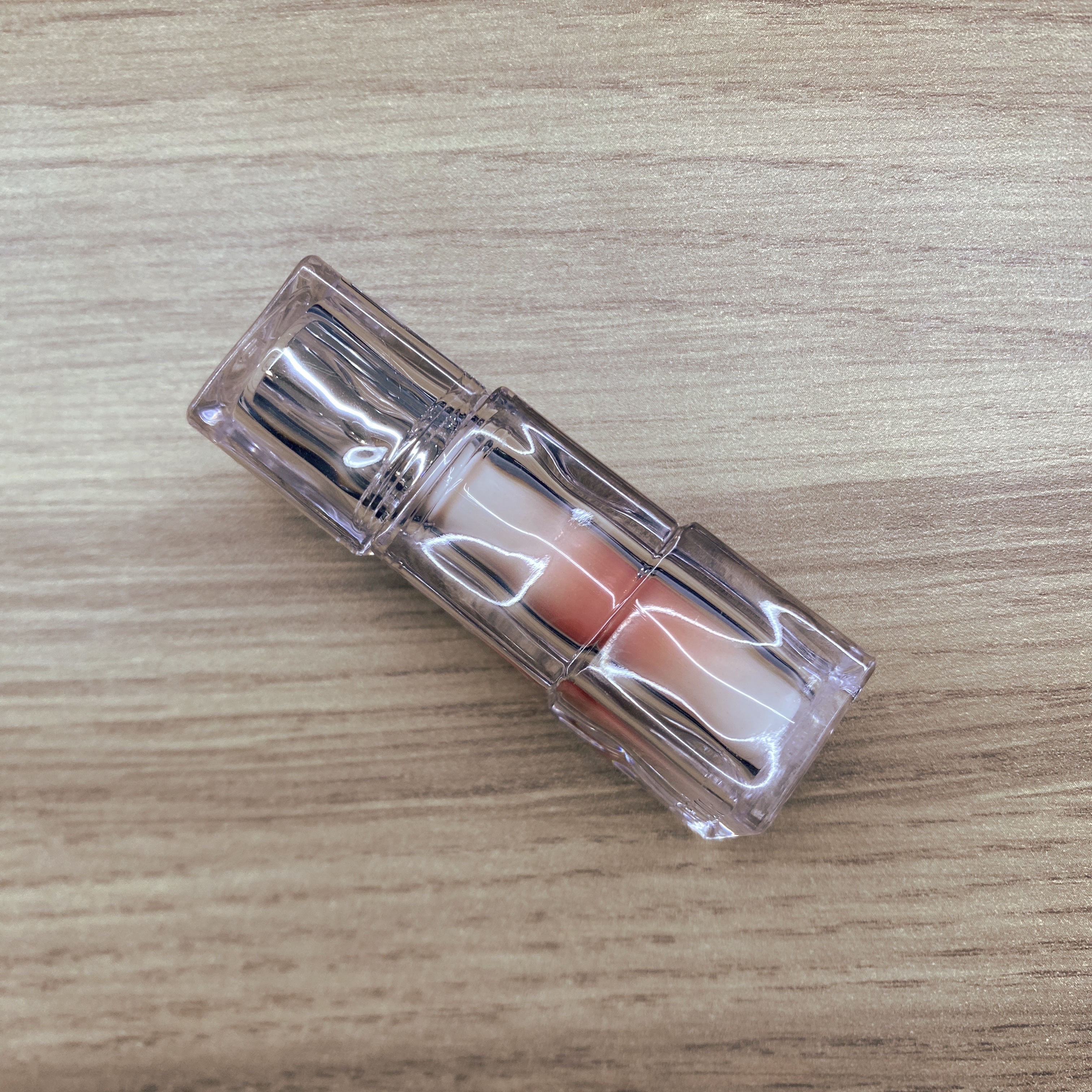 ウォーターリズムグロウティント 25 NUTTY PINK（ミニ） /TIRTIR(ティルティル)/リップティントを使ったクチコミ（2枚目）