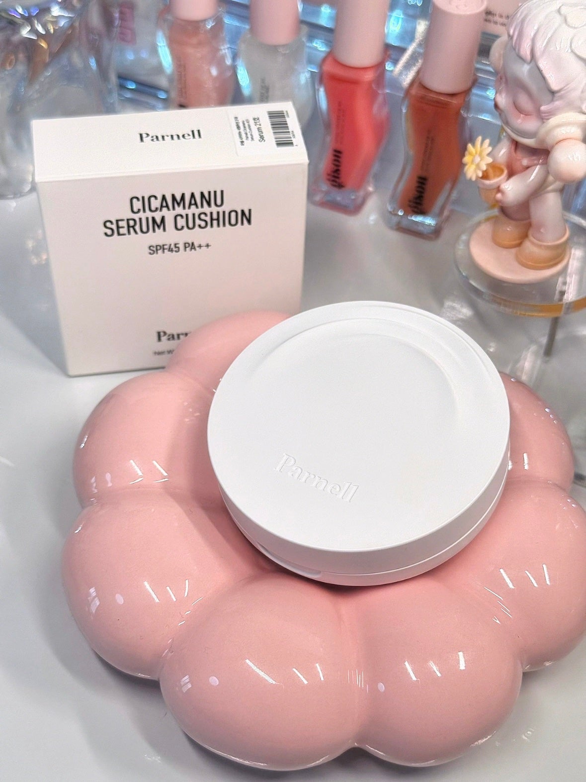 シカマヌ セラム クッションファンデ/parnell/クッションファンデーションを使ったクチコミ(5枚目)