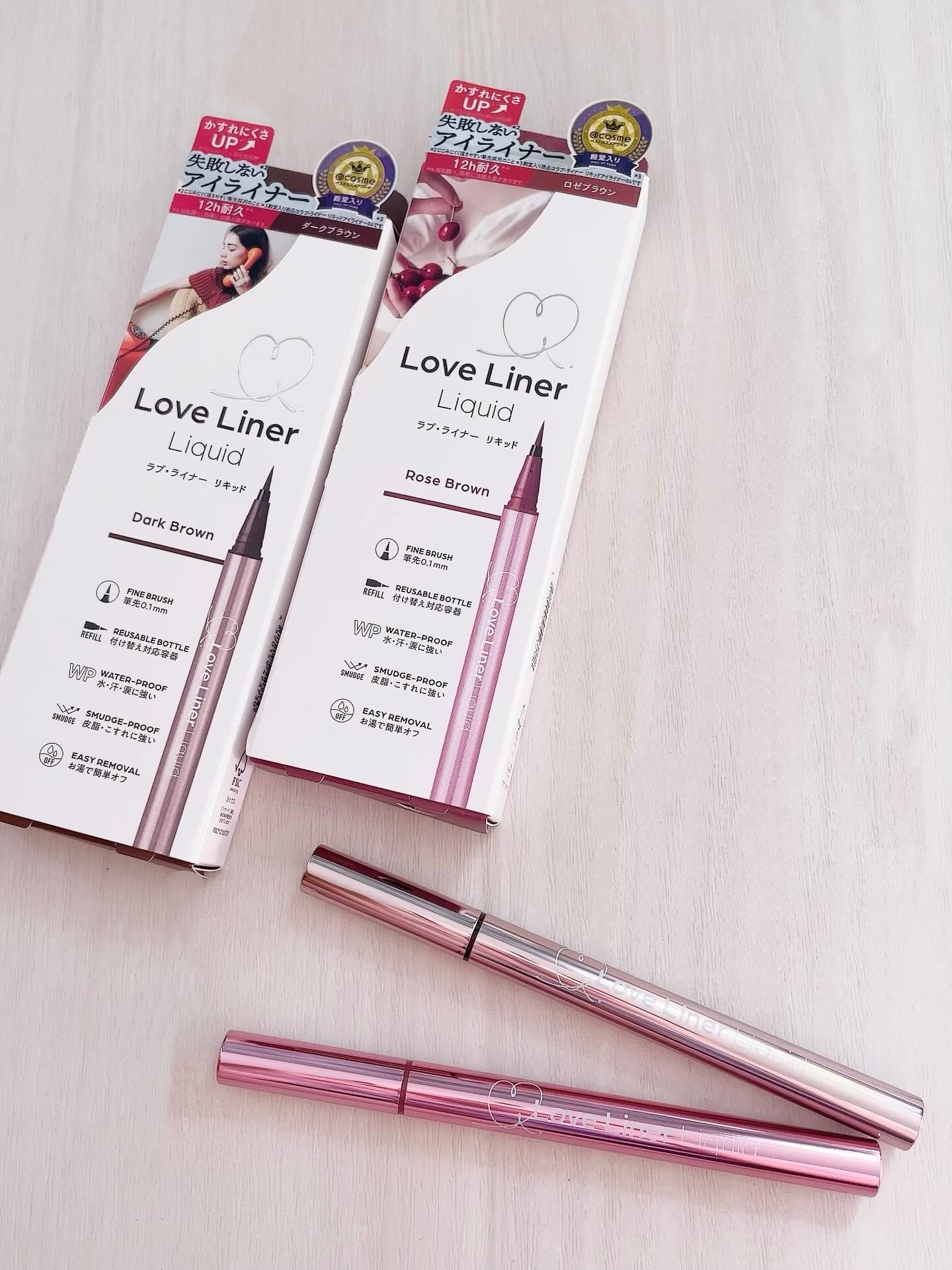 リキッドアイライナーR5/ラブ・ライナー/リキッドアイライナーを使ったクチコミ（1枚目）