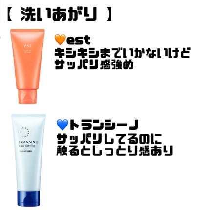 エスト クラリファイイング ジェル ウォッシュ/est/その他洗顔料を使ったクチコミ(5枚目)