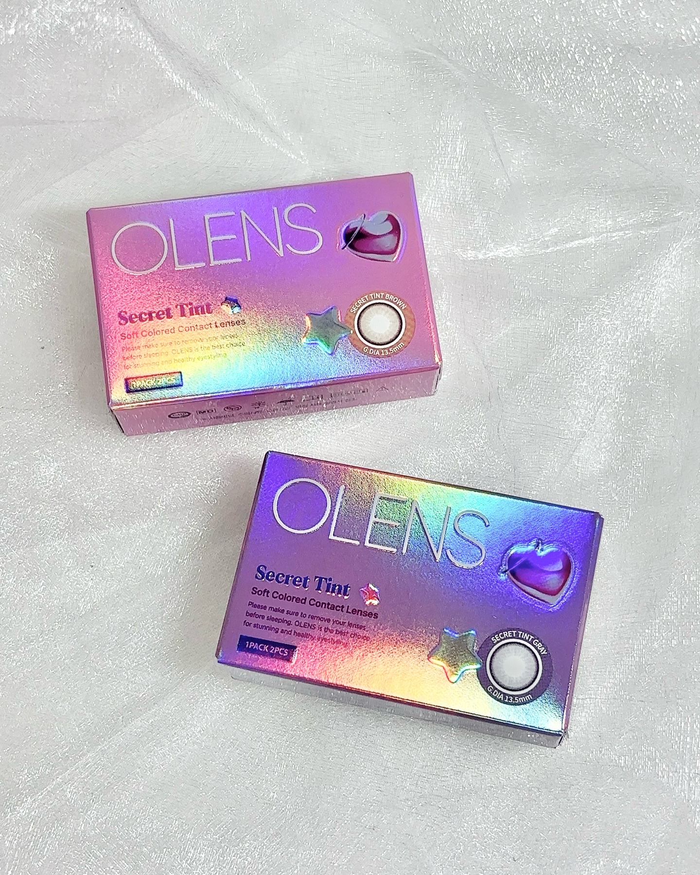 secret tint/OLENS/１ヶ月（１MONTH）カラコンを使ったクチコミ（1枚目）