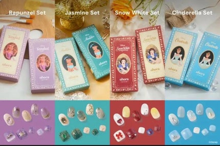 ハンド&ペディキュアセット Disney collection/ohora/ネイルシールを使ったクチコミ(1枚目)