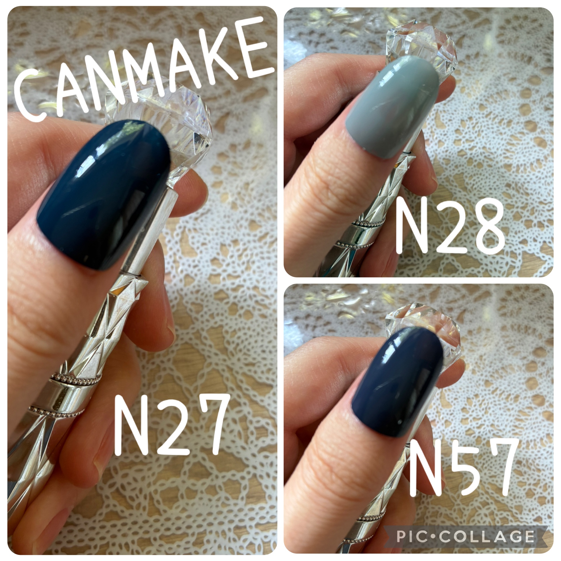 カラフルネイルズ/キャンメイク/マニキュアを使ったクチコミ（3枚目）