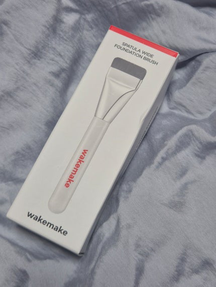 Spatula Wide Foundation Brush/wakemake/メイクブラシを使ったクチコミ(1枚目)