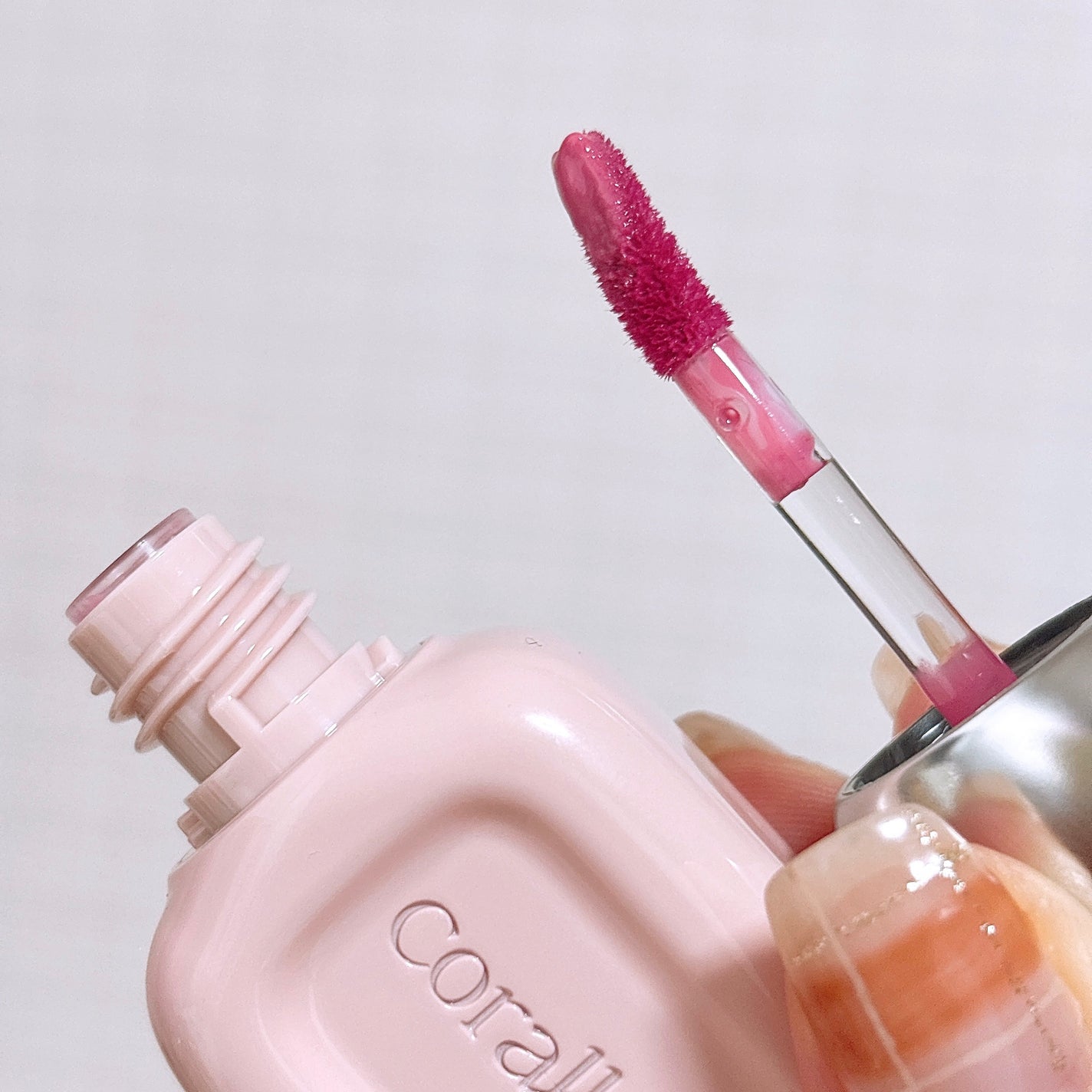 デュー ドロップ ティント/Coralhaze/リップティントを使ったクチコミ(4枚目)