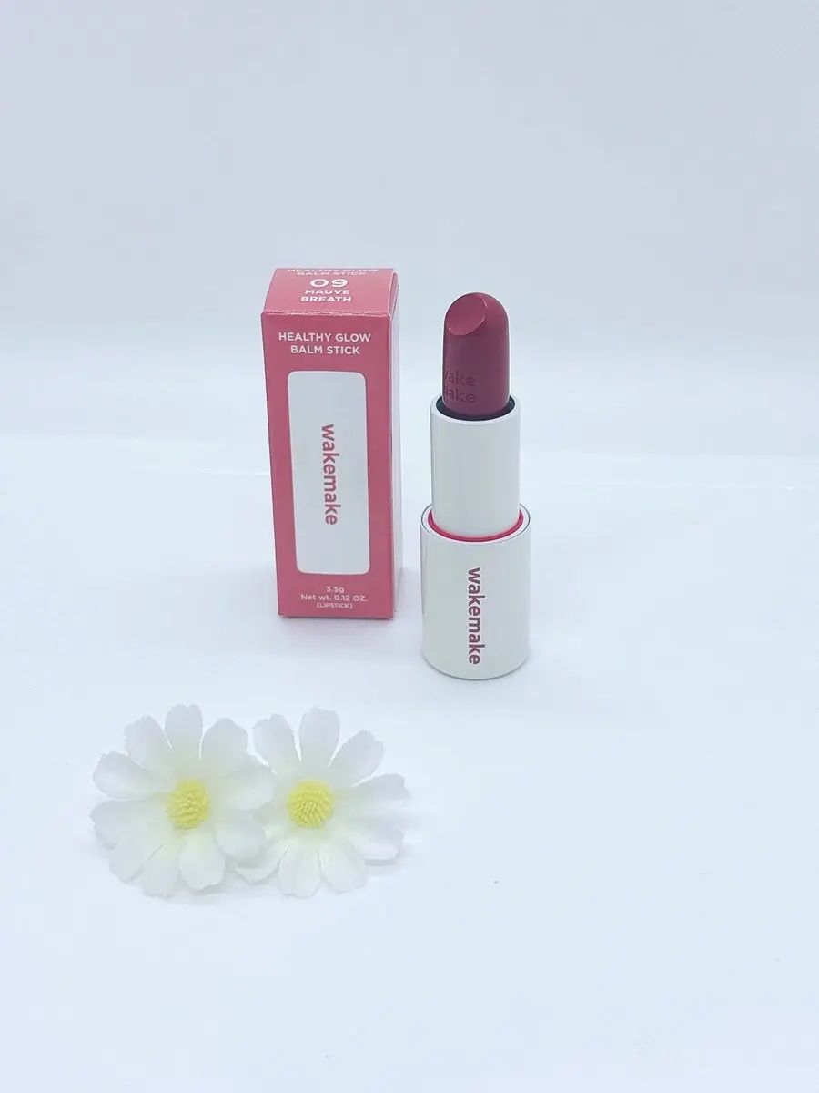ヘルシーグロウバームスティック/wakemake/口紅を使ったクチコミ（3枚目）