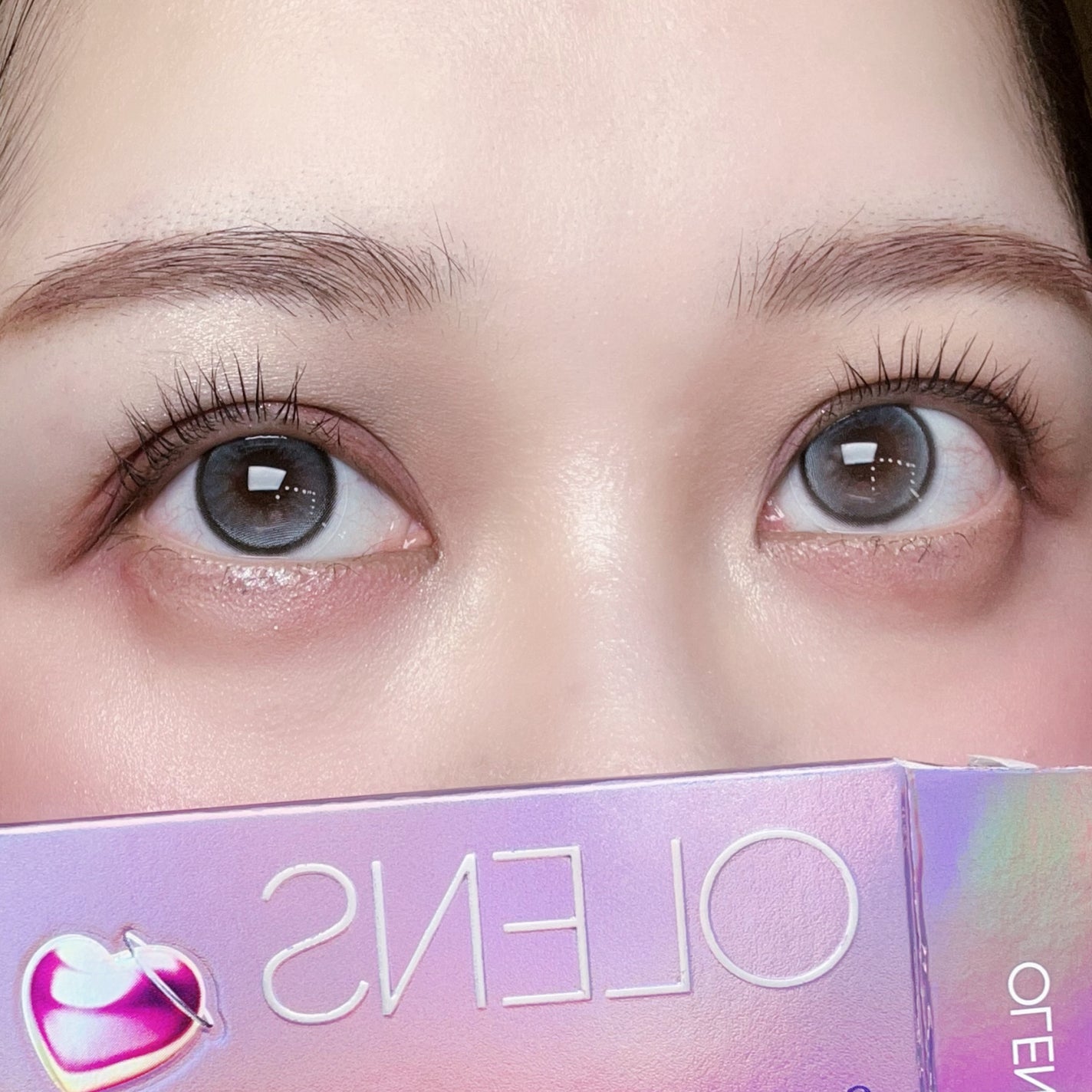 secret tint/OLENS/1ヶ月(1MONTH)カラコンを使ったクチコミ(4枚目)