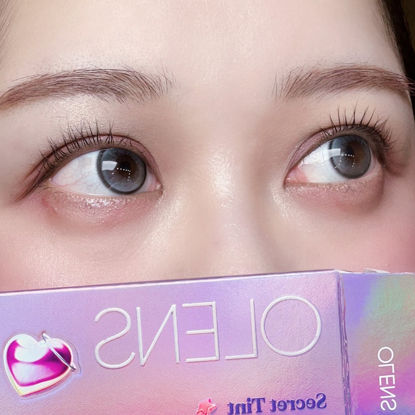 secret tint/OLENS/1ヶ月(1MONTH)カラコンを使ったクチコミ(3枚目)