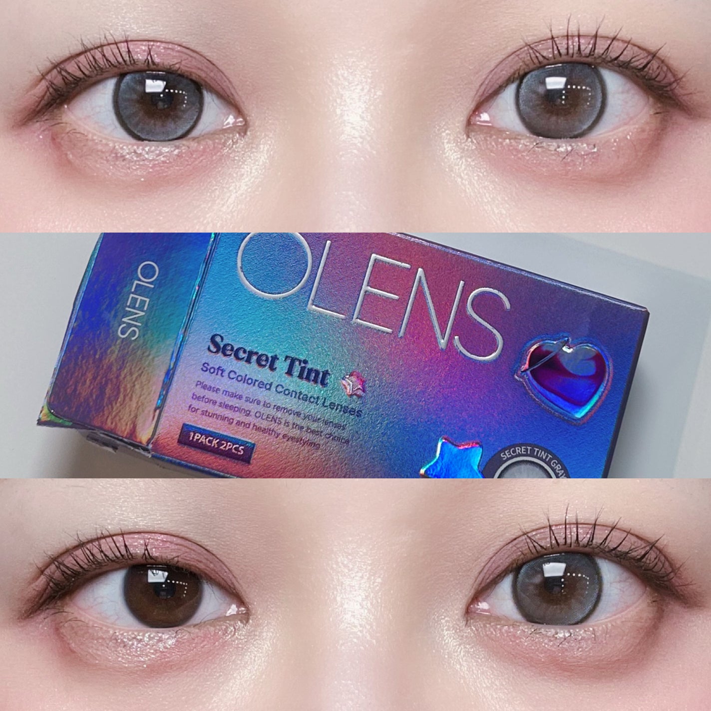 secret tint/OLENS/1ヶ月(1MONTH)カラコンを使ったクチコミ(1枚目)