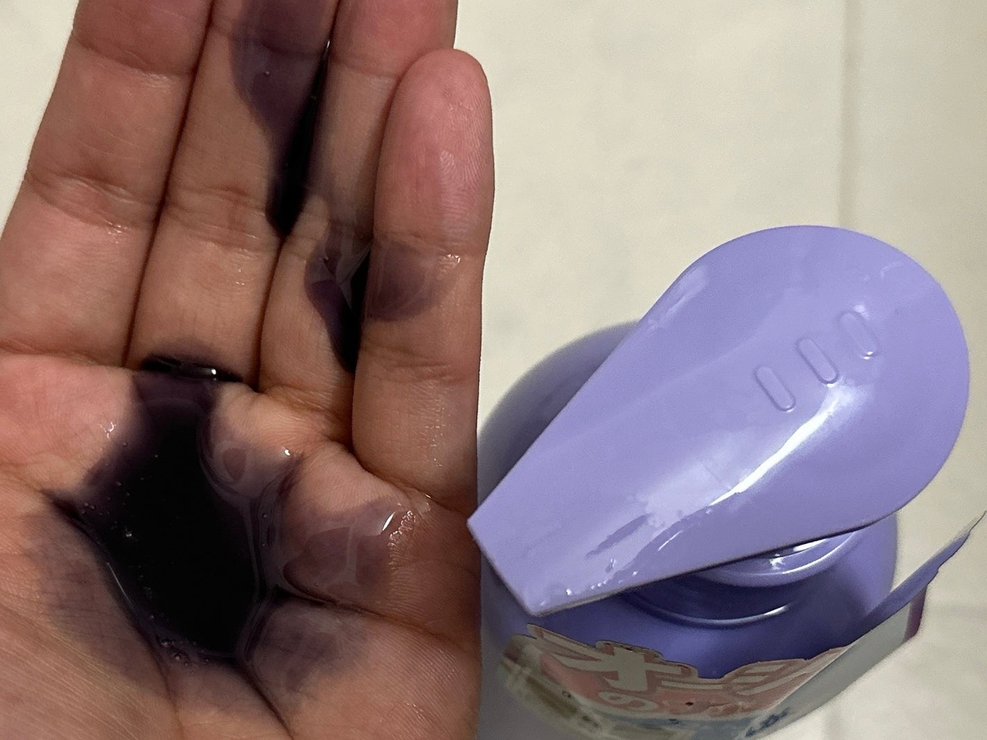 バスターカラーシャンプー/トリートメント/OCEAN TRICO/カラーシャンプーを使ったクチコミ(4枚目)