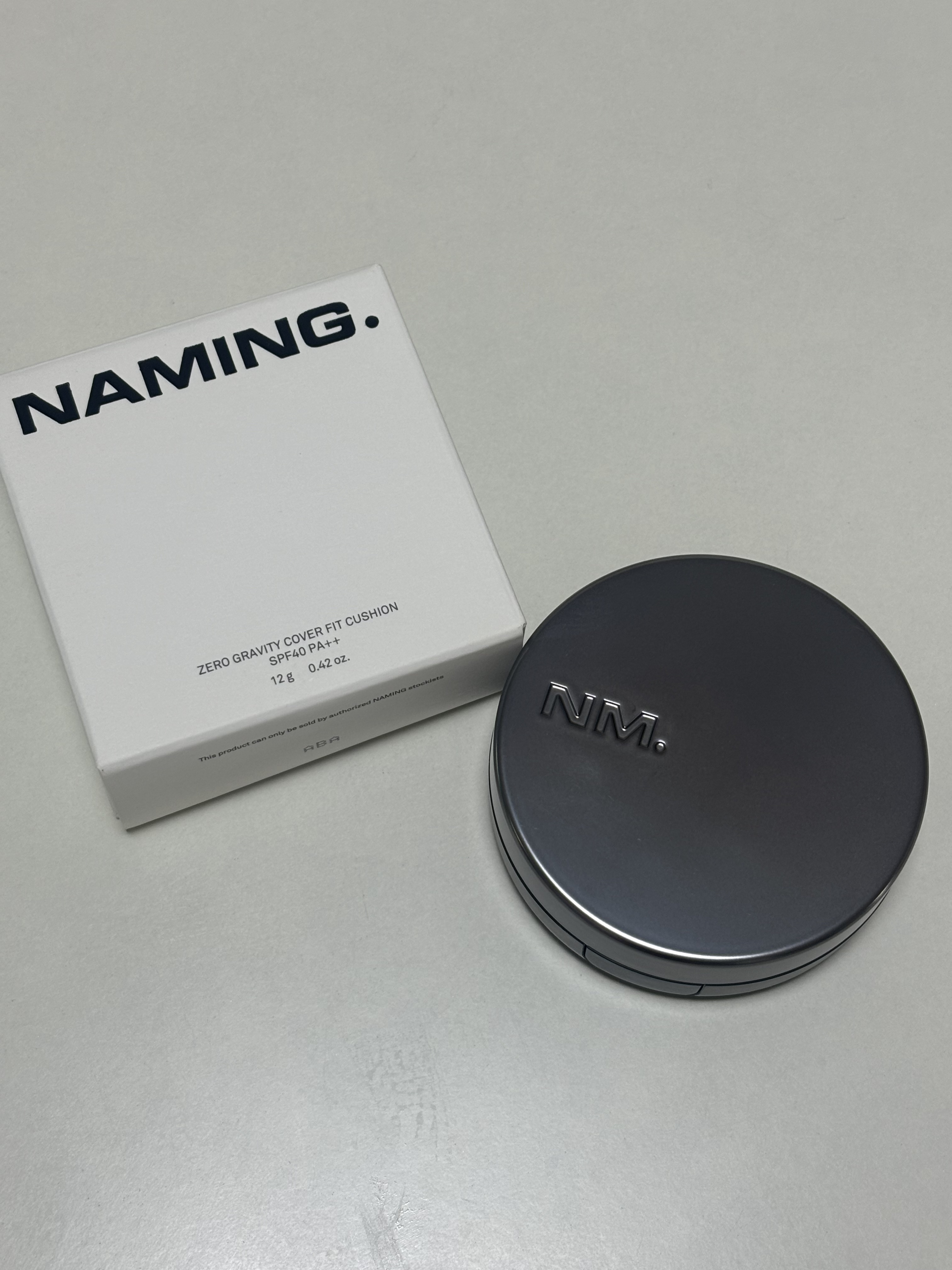 ネーミング ゼログラビティ カバーフィットクッション 21P/NAMING./クッションファンデーションを使ったクチコミ（1枚目）