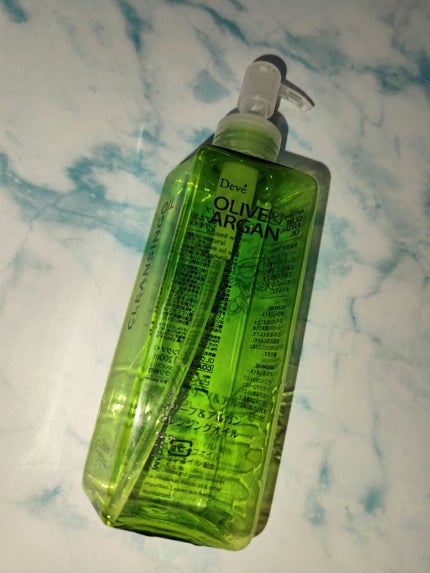 オリーブ&アルガン クレンジングオイル/Deve/オイルクレンジングを使ったクチコミ(1枚目)