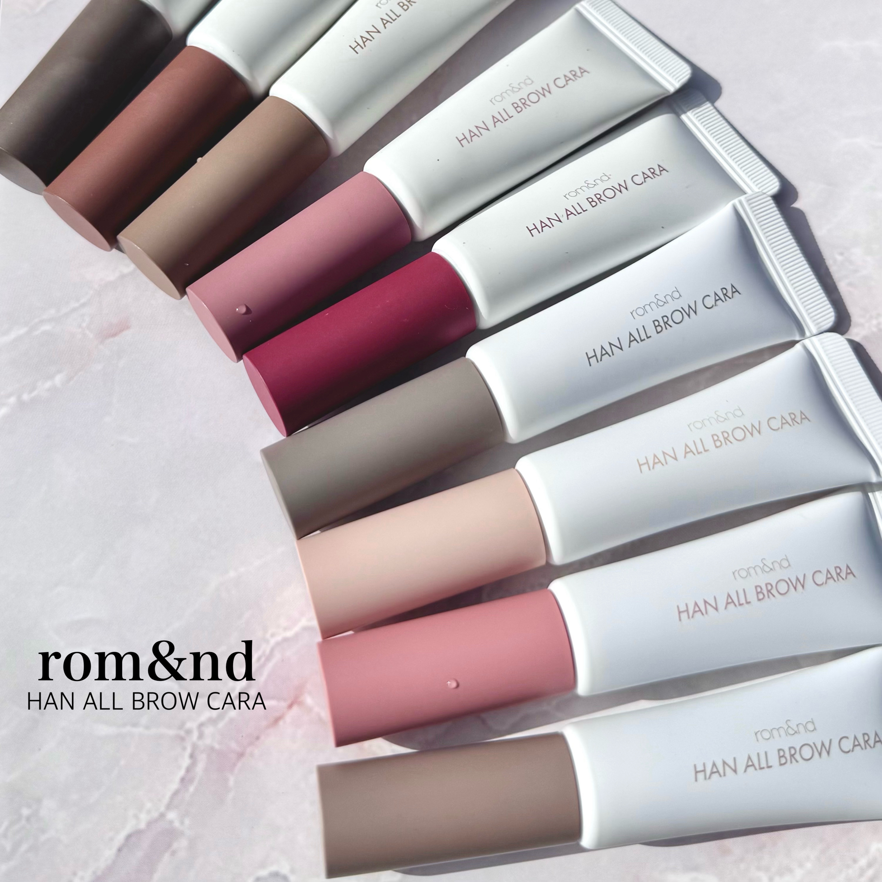 ハンオールブロウカラ/rom&nd/眉マスカラを使ったクチコミ（2枚目）