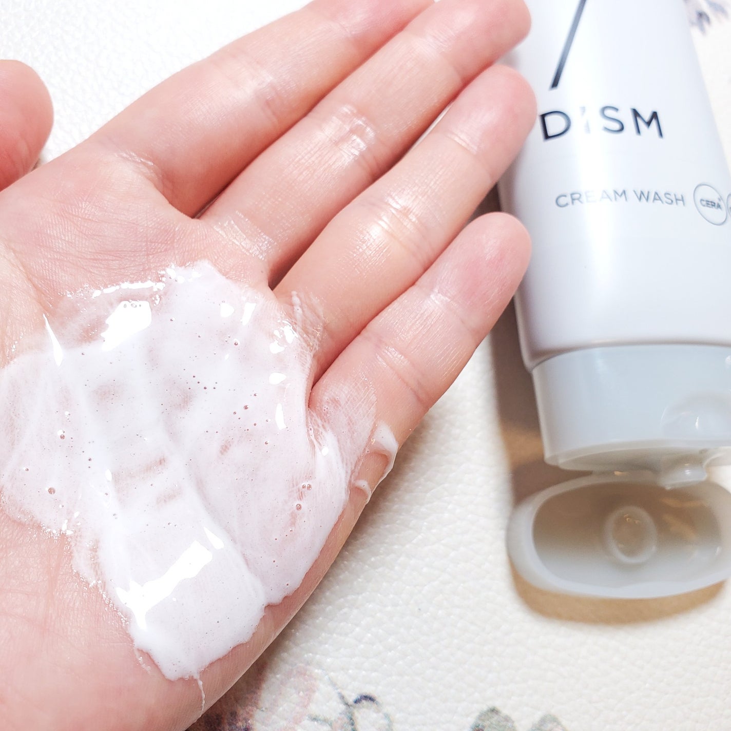 ディズム クリームウォッシュ/DISM/洗顔フォームを使ったクチコミ(3枚目)