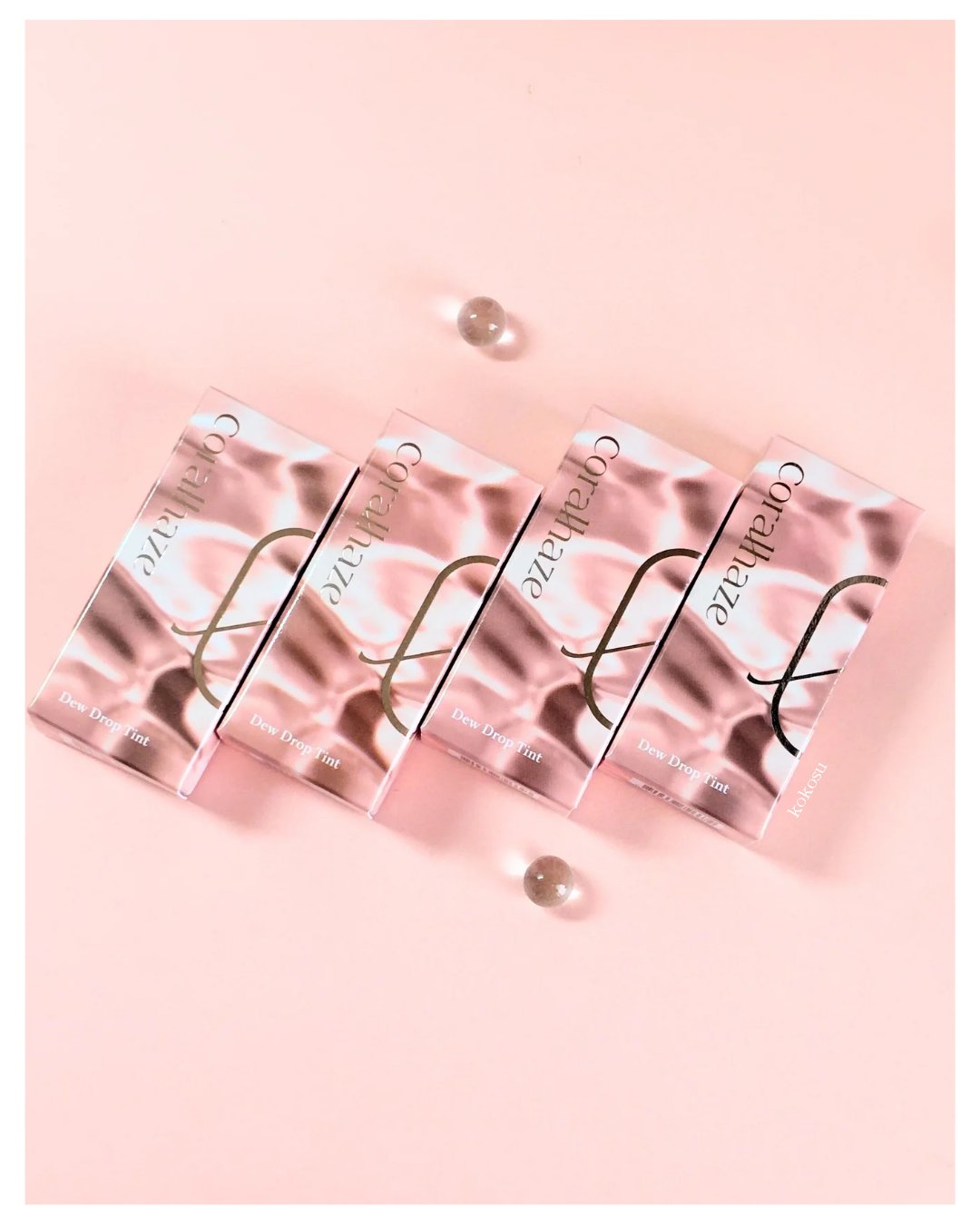 デュー ドロップ ティント/Coralhaze/リップティントを使ったクチコミ（2枚目）