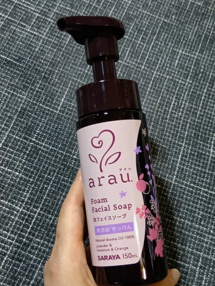 arau.(アラウ.) 泡フェイスソープ/arau.(アラウ)/泡洗顔を使ったクチコミ(2枚目)