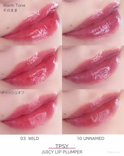 ジューシーリッププランパー6g/TPSY/リッププランパーを使ったクチコミ(10枚目)
